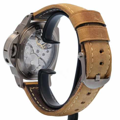 Pre-Owned Panerai Luminor Marina Titanium Watch - 2