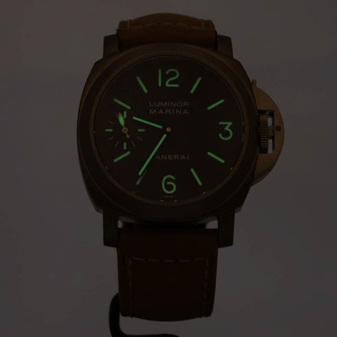 Pre-Owned Panerai Luminor Marina Titanium Watch - 5