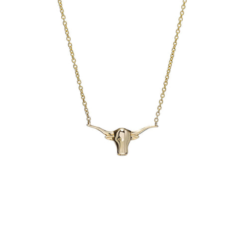 Texas Longhorn Small Pendant - 1
