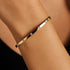 14k Gold & Diamond Bangle - 0.25ct - 2