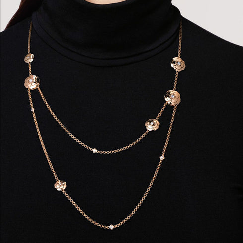 Les Infinis de Camélia transformable long necklace - 2