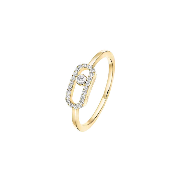 Move Uno Half Pavé Ring - 1