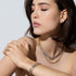 Classic 18K Bezel Set Graduating Diamond Necklace - 2