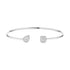 My Twin Toi & Moi Thin Bangle 2x 0.15ct - 1