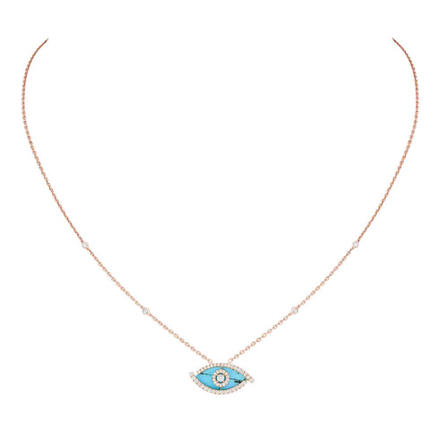 Lucky Eye Turquoise Necklace - 1