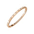 Ice Cube Rose Gold Bangle - 1