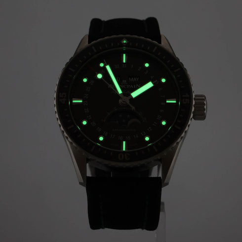 Bathyscaphe Quantième Complet Phases de Lune Watch - 2