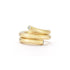 Thoby Double Row Spiral Ring - 2
