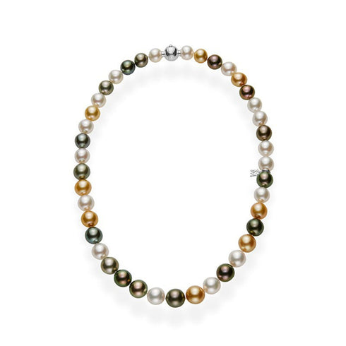 Multi South Sea Cultured Pearl Necklace - 1