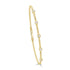 14K Gold Flexible Diamond Bangle - 0.25ct - 1