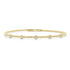 14K Gold Flexible Diamond Bangle - 0.25ct - 2