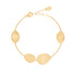 18K Yellow Gold Petal Petal Station Bracelet, 7"-8.5" - 1