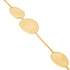 18K Yellow Gold Petal Petal Station Bracelet, 7"-8.5" - 2