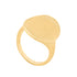 18K Yellow Gold Small Cocktail Ring - 1