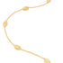 18K Yellow Gold Small Bean Bracelet, 6.5"-8' - 2
