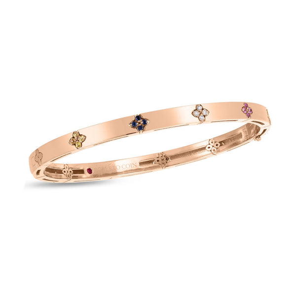 Love In Verona Diamond And Sapphire Bangle - 2