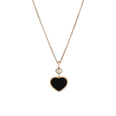 Happy Hearts Rose Gold Necklace - 1