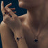 Happy Hearts Rose Gold Necklace - 3