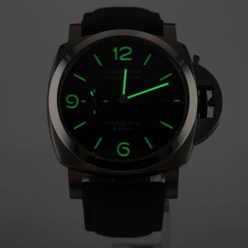 Luminor Marina Grigio Roccia eSteel Watch - 2