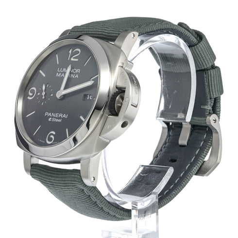 Luminor Marina Grigio Roccia eSteel Watch - 3