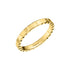 Ice Cube  Yellow Gold Ring - 1