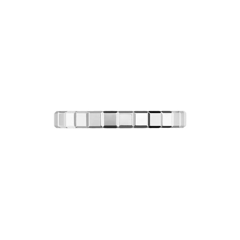 Ice Cube White Gold Ring - 2
