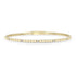 14k Dotted Diamond Flex Tennis Bracelet - 1
