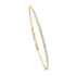 14K Gold & Diamond Flexible Bangle - 0.40ct - 1