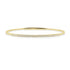 14K Gold & Diamond Flexible Bangle - 0.40ct - 2
