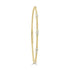 14K Gold & Diamond Flex Bangle - 0.34ct - 1