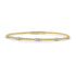 14K Gold & Diamond Flex Bangle - 0.34ct - 2