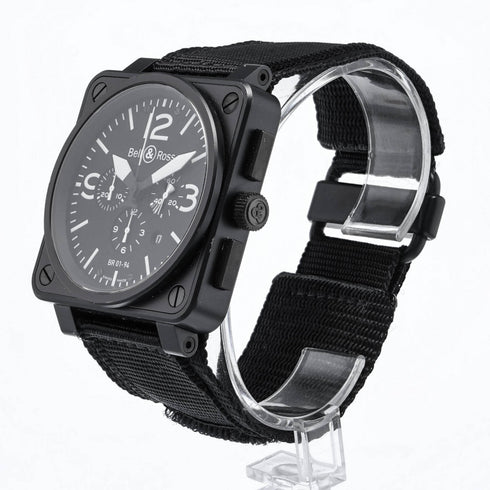 BR01-94 Carbon Steel Chronograph Watch - 3