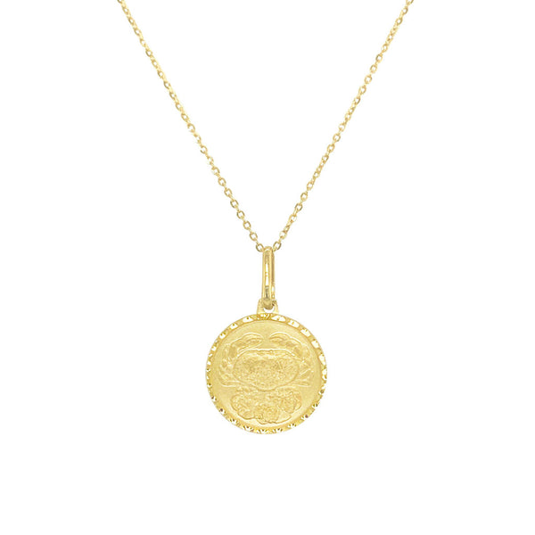 14k Gold Zodiac Necklace - 1