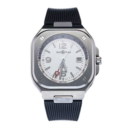 Pre-Owned BR 05 GMT White Watch - 1