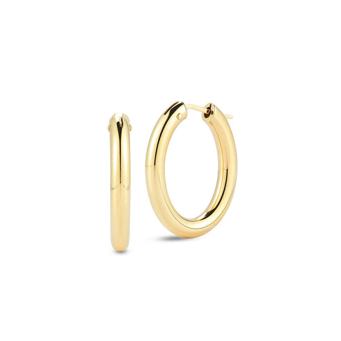 The Perfect Hoop® Rounded Oval Earrings - 1