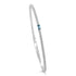 14K Gold Birthstone & Diamond Flexible Bangle - 0.54ct - 1