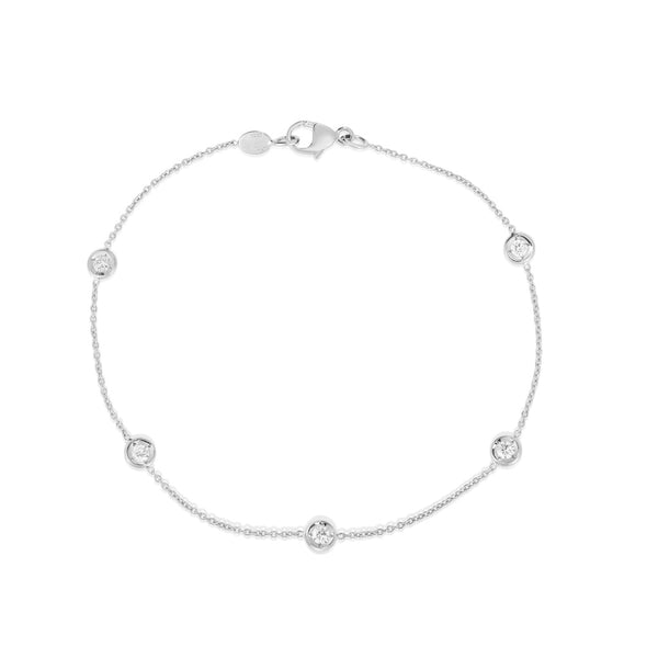 Diamonds By The Inch Classic Station Bracelet - 1
