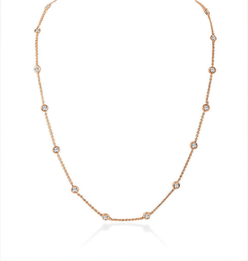 14k Gold & Diamond Necklace - 1.20ct - 1
