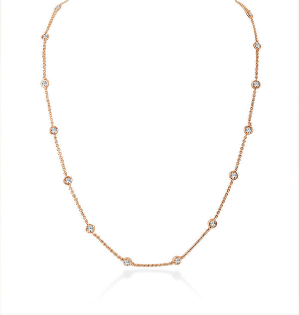 14k Gold & Diamond Necklace - 1.20ct - 1