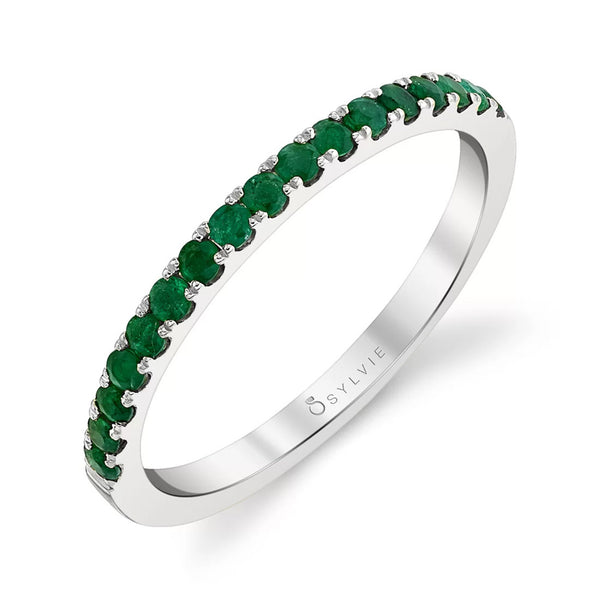 Emerald Wedding Ring - 1