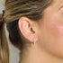 0.52ct Diamond Hoop Earrings - 2