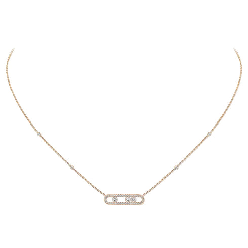 Baby Move Pavé Necklace - 1