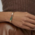 Core Bangle Bracelet Emerald - 2