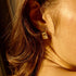 Neue Step-Cut Huggie Earrings - 2