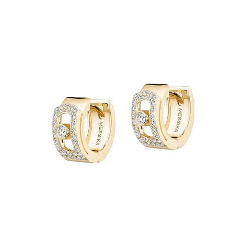 Move Noa Pavé Hoop Earrings - 1