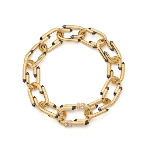 Gold Try Me Bracelet Chain in Yellow Gold - 1
