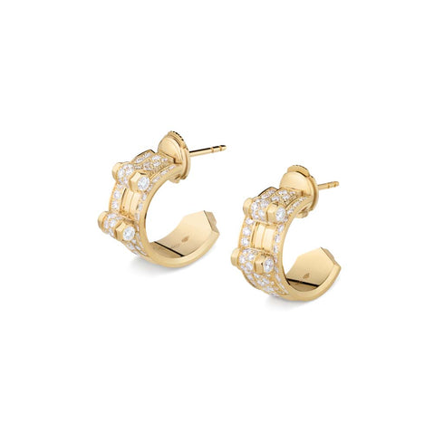 Off Script Full Paved Earrings - 1