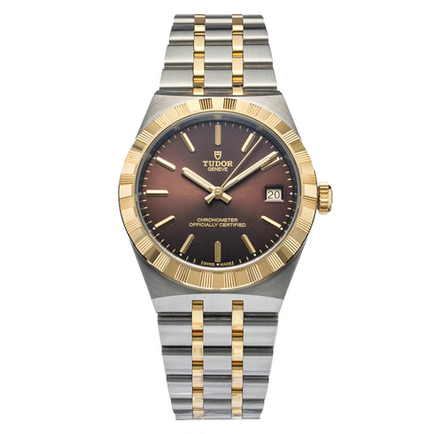 Royal 36 Steel and Gold Watch - 1