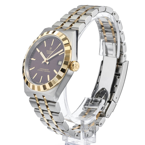 Royal 36 Steel and Gold Watch - 3