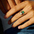 Eternity Ring Emerald-Cut Emerald - 2